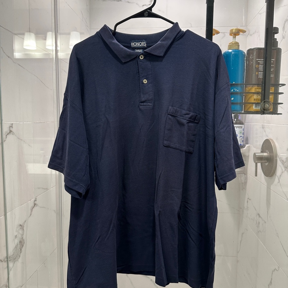 HONORS Classic Navy Polo Shirt